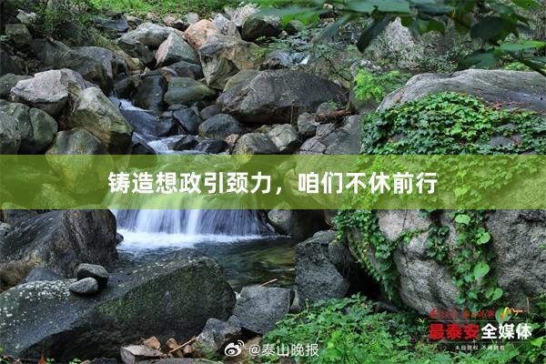 铸造想政引颈力，咱们不休前行